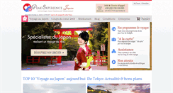 Desktop Screenshot of peak-experience-japan.fr